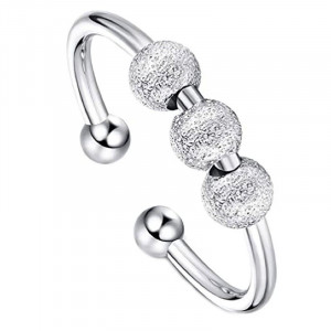 Inel Damă din Inox chirurgical 316L — Argintiu