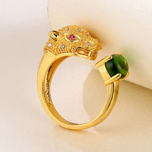 Leopard Copper Ring SIC MODA 3773 - Img 2