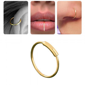Piercing Damă din Inox chirurgical 316L — Auriu