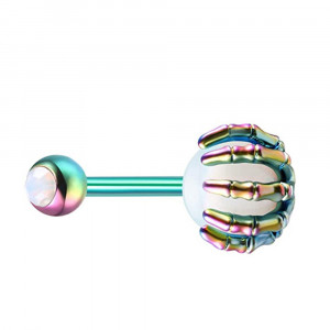 Piercing Damă din Inox chirurgical 316L — Multicolor - Img 4