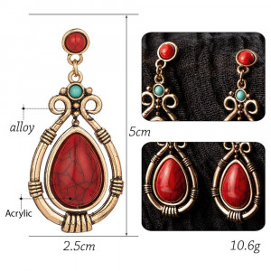 Sic Moda 4133R retro earrings - Img 4