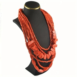 Sic Moda Bead Necklace 6038D - Img 4