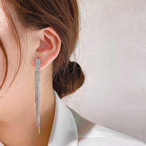 Sic Moda Crystal Earrings 4384A - Img 3