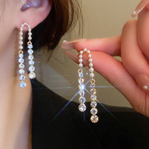Sic Moda Crystal Earrings 5548 - Img 3