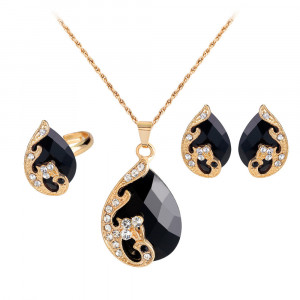 Sic Moda earrings and necklace set 4149 - Img 1