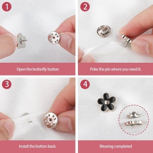 SIC MODA Elegant Pin Set 5624H - Img 3