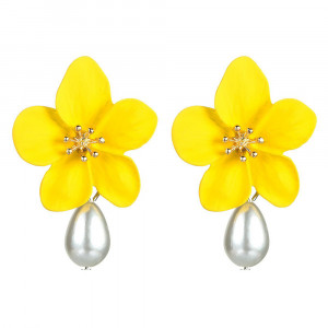 Sic Moda flower earrings 4167G - Img 2