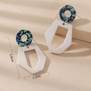 Sic Moda Geometric Earrings 5486 - Img 5