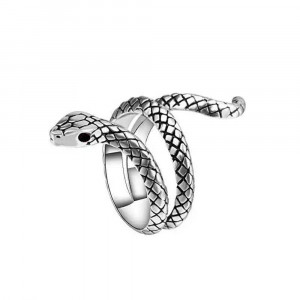 Snake Ring in Titanium SIC MODA 4048 - Img 1