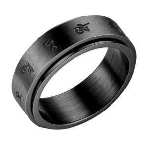 Stainless Steel Antistress Ring 3760 SIC MODA