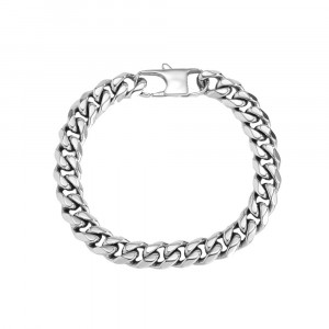Brățară Bărbătesc din Inox chirurgical 316L — Argintiu