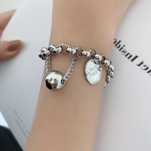 Brățară Damă din Inox chirurgical 316L — Argintiu
