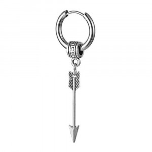 Cercei Bărbătesc din Inox chirurgical 316L — Argintiu