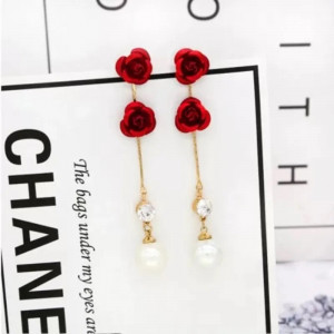 Cercei Trandafir Sic Moda 5477 - Img 3