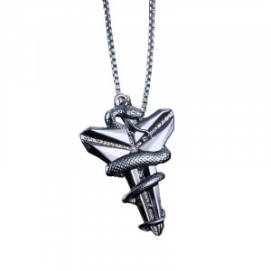 Chain with pendant snake pendant TITAN snake Sic Moda 5434 - Img 1
