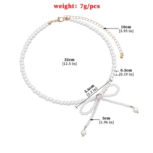 Colier perle Sic Moda 5946A - Img 2