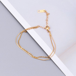 Double titanium bracelet Sic Moda 4175 - Img 2