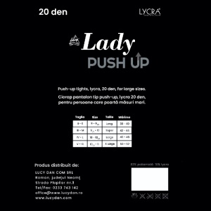 Dres Lady Push Up, XL, 20 DEN - Img 2