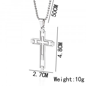 Lanț Bărbătesc din Inox chirurgical 316L — Argintiu - Img 5