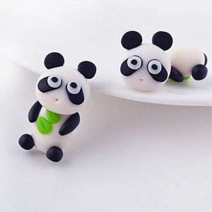 Panda earrings Sic Moda 4151 - Img 5