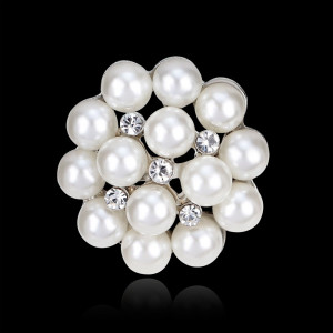 Pearl Brooch SIC MODA 3851A - Img 2
