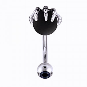 Piercing Damă din Inox chirurgical 316L — Argintiu