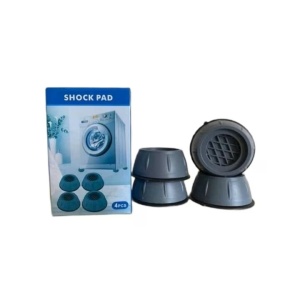 Set 4 picioare antizgomot și antiderapante pentru mașina de spălat - Img 2
