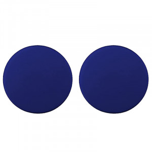 Sic Moda 4387J Round Navy Blue Earrings - Img 2