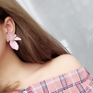 Sic Moda flower earrings 4166P - Img 3