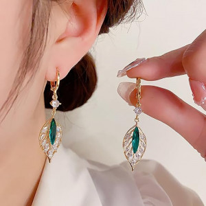 Sic Moda Leaf Earrings 5723B - Img 4