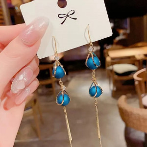 Sic Moda Long Earrings 5549A - Img 2