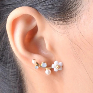 Sic Moda minimalist earrings 4159G - Img 3