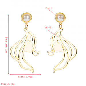 Sic Moda portrait earrings 4120 - Img 5