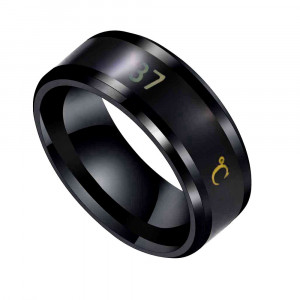 SIC MODA Stainless Steel Thermometer Ring - Img 2