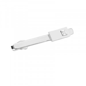 SIC MODA White Crystal Tie Pin 5122B