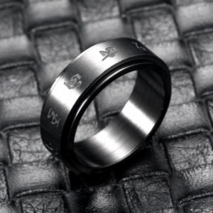 Stainless Steel Antistress Ring 3760 SIC MODA - Img 2