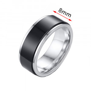 Anti-stress titanium ring SIC MODA MODA 4247 - Img 3