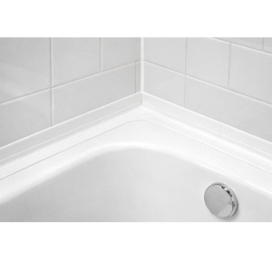 Bandă de etanșare autoadezivă anti-mucegai 38 mm x 3.25 m, PVC alb - Img 2