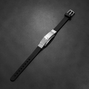 Brățară Bărbătesc din Inox chirurgical 316L — Argintiu - Img 5