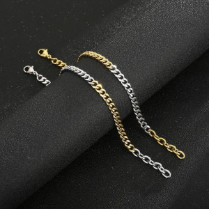 Bratara bicolora Inox SIC MODA 5636B - Img 7
