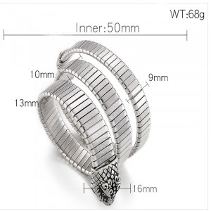 Brățară Damă din Inox chirurgical 316L — Argintiu - Img 3