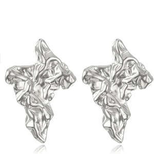 Cercei Damă din Inox chirurgical 316L — Argintiu