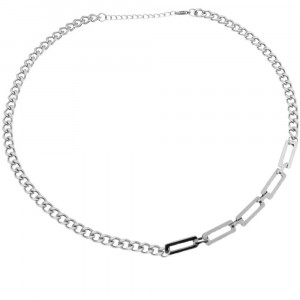 Colier Bărbătesc din Inox chirurgical 316L — Argintiu
