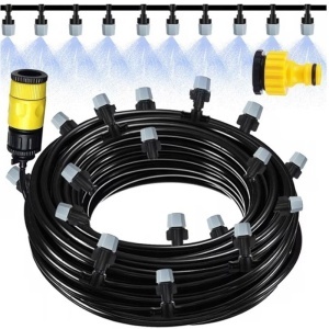 Kit de răcire pentru terasă cu pulverizare, furtun 10 m cu duze reglabile - Img 3