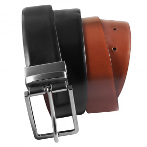 Leonardo Verrelli 5193 2-sided Natural Leather Belt Leonardo Verrelli 5193 - Img 1