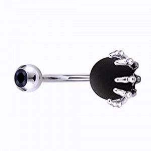 Piercing Damă din Inox chirurgical 316L — Argintiu - Img 3