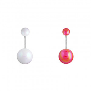 Piercing Damă din Inox chirurgical 316L cu perla