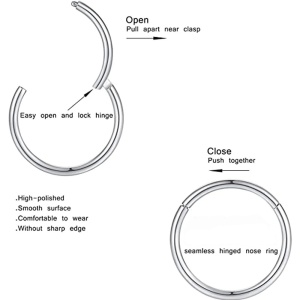 Piercing Otel Inoxidabil SIC MODA 5923S - Img 6