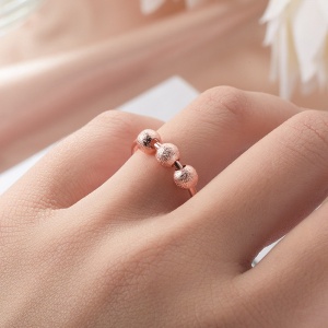 Set of 3 Sic Moda 6067 stainless steel rings - Img 3