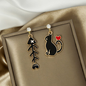 Sic Moda 4130 asymmetric earrings - Img 2